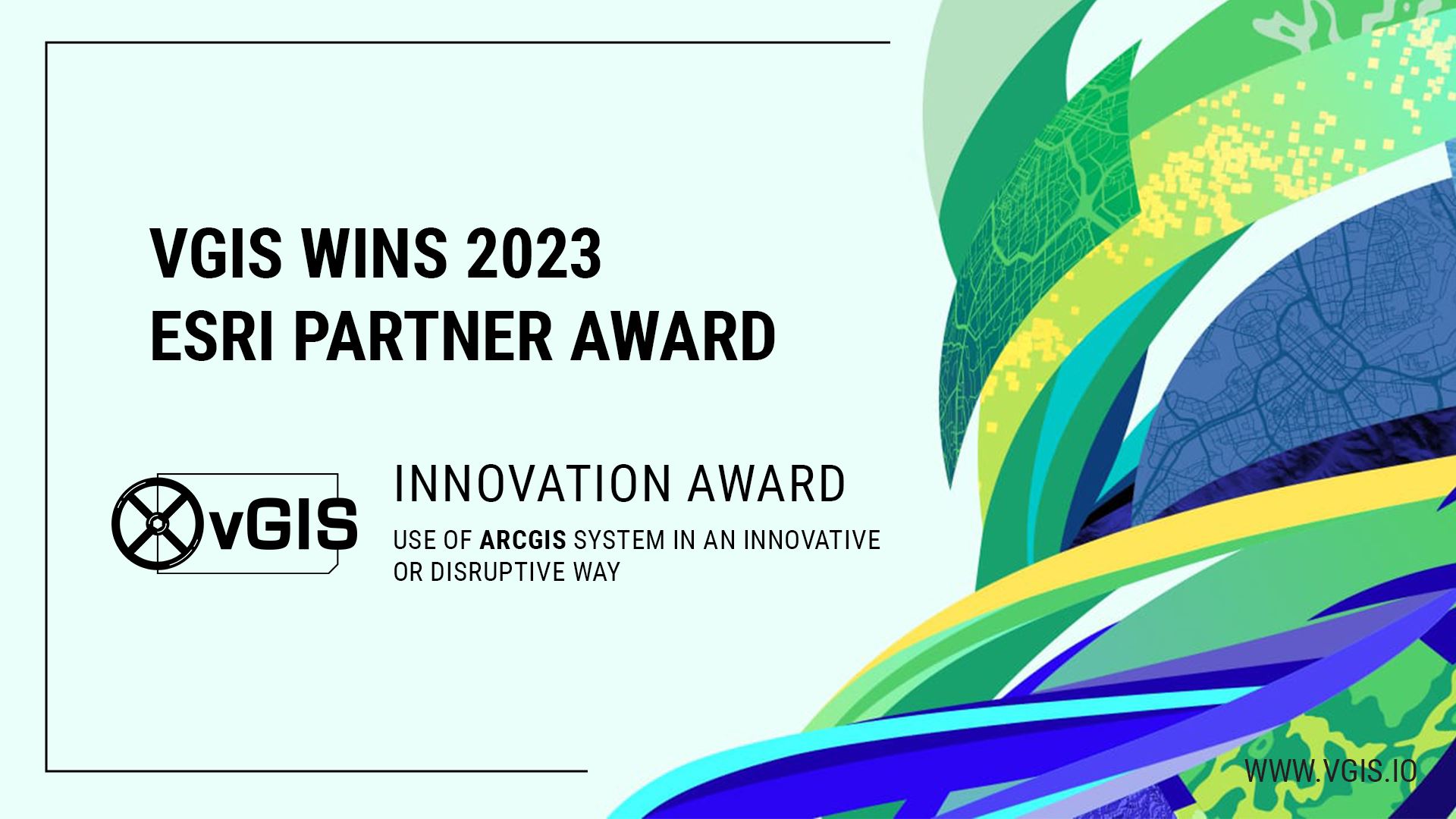 Product: vGIS Recognized as a Winner of 2023 Esri's Innovation Award  - vGIS - Leading augmented reality solutions for BIM, GIS and 3D scans